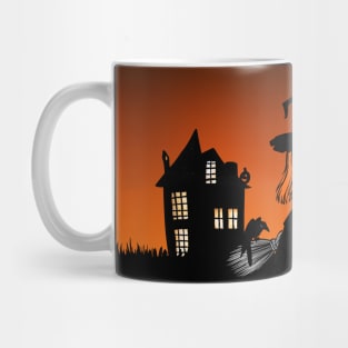 The Witching Hour Orange Cheeky Witch® Mug